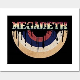 Melted Vinyl Vintage - "Megadeth" Posters and Art